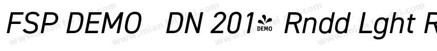 FSP DEMO   DN 2014 Rndd Lght Regula字体转换